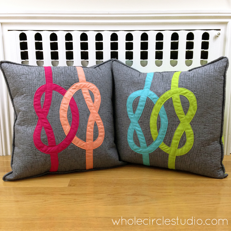 Double Wedding Knots quilt whole circle studio