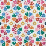 Berry Blossoms modern art quilt by Sheri Cifaldi-Morrill