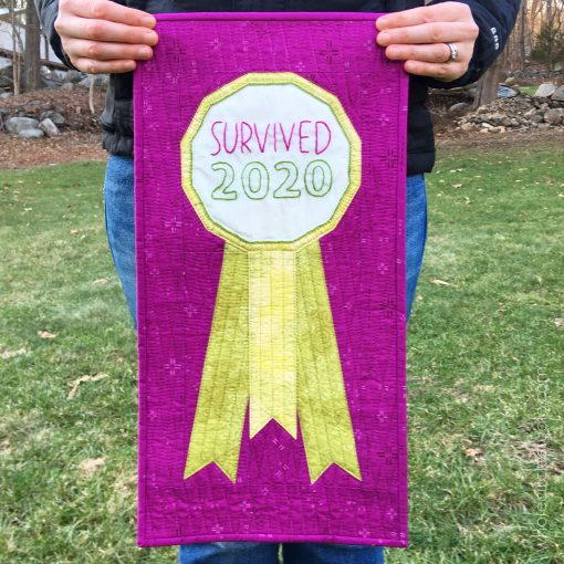 Best in Show, Survived 2020, modern art quilt by Sheri Cifaldi-Morrill